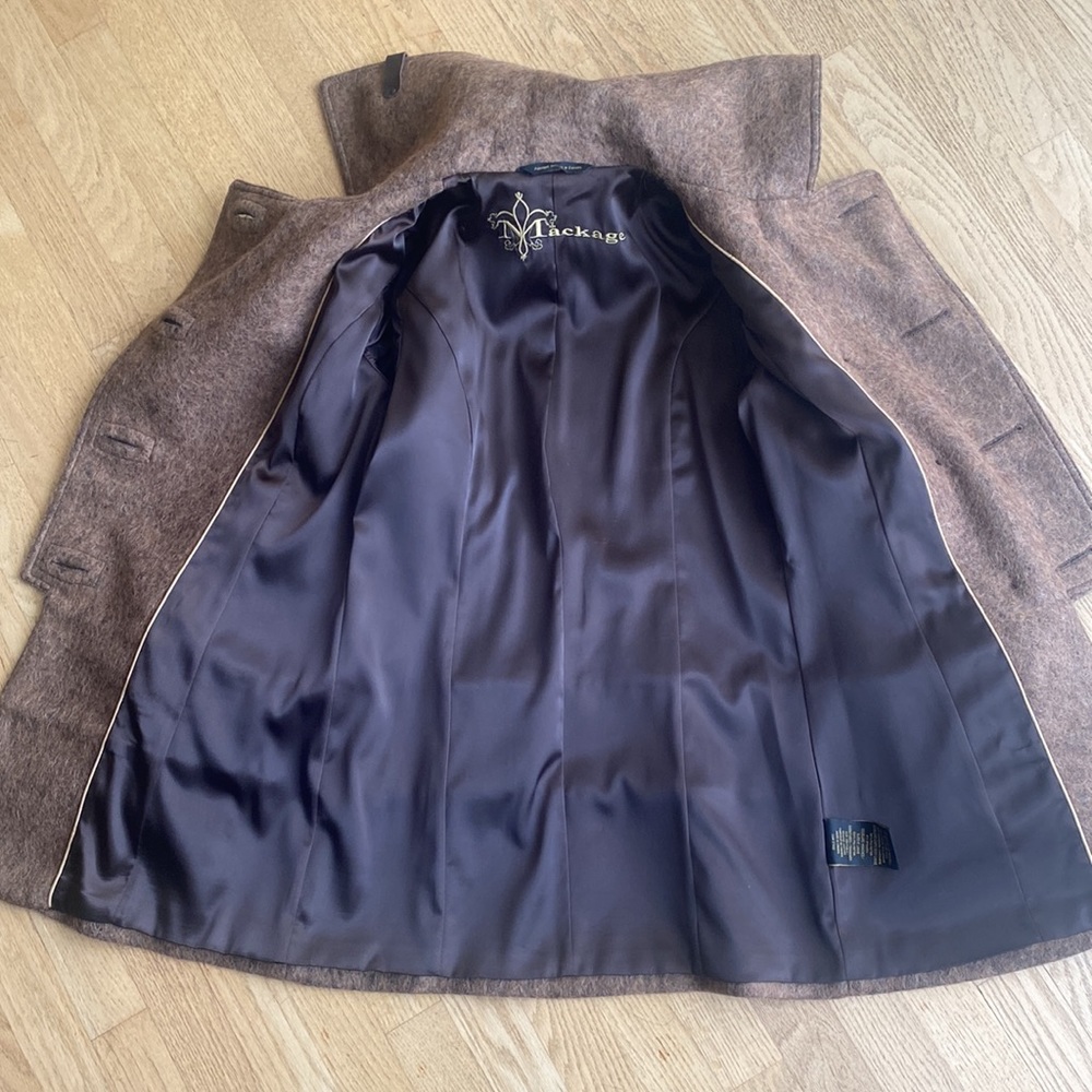NEW Mackage womens pea coat sz. Small. Wool / Cashmere blend. Made in Canada - Picture 13 of 13